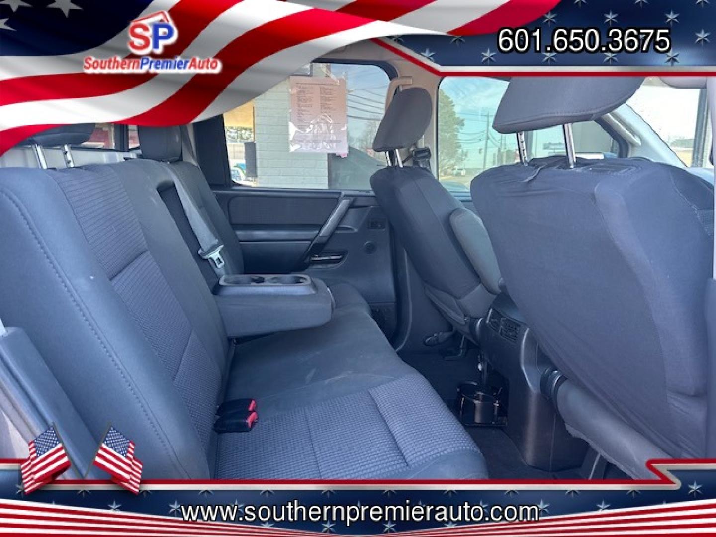 2011 GRAY NISSAN TITAN S; SL; SV (1N6BA0ED3BN) , located at 922 W. Beacon St., Philadelphia, MS, 39350, (601) 650-3675, 32.770447, -89.127151 - Photo#14